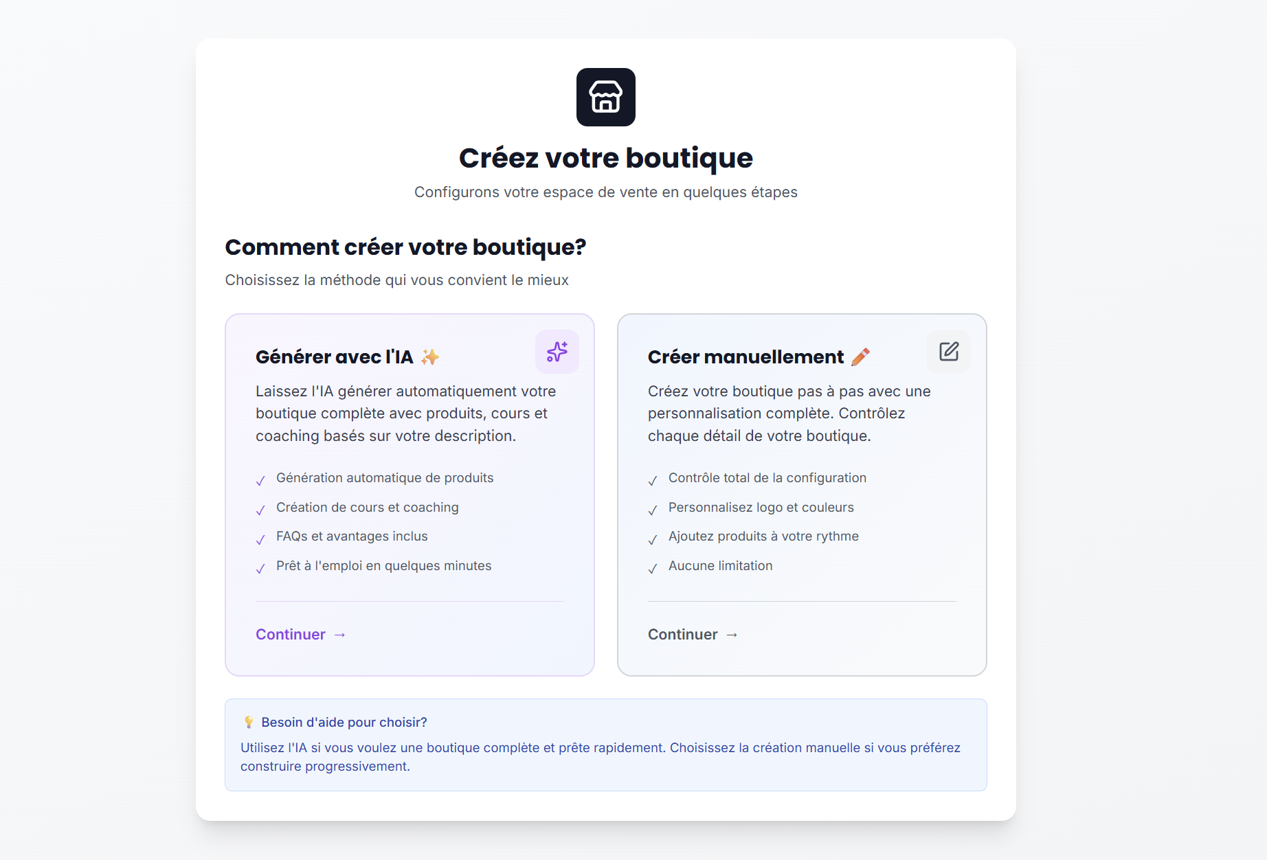 Créer et configurer sa boutique SellMynd